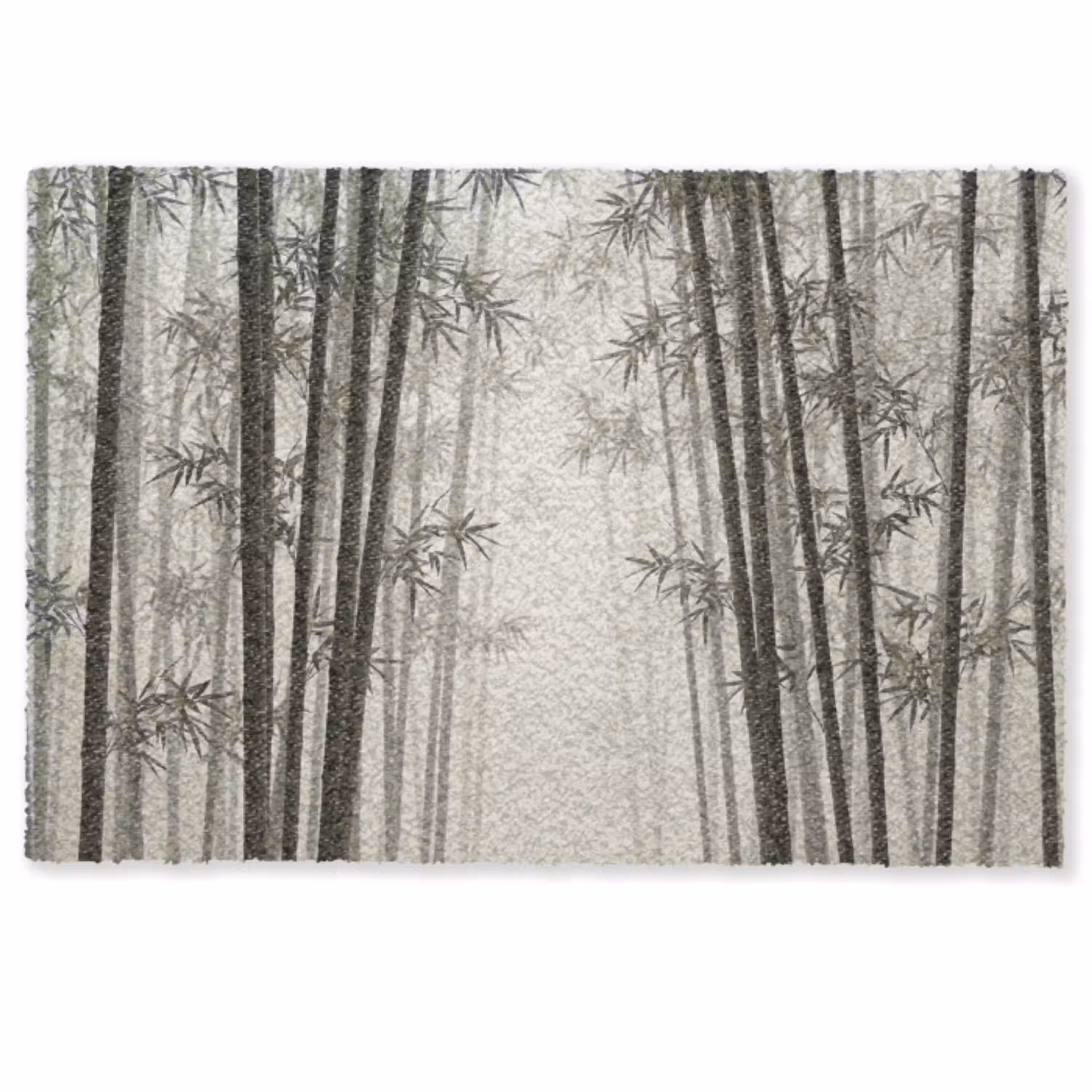 Bamboe - Bos - Mist - Natuur Deurmat klein -zkaufland3d