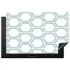 Patroon - Lijn - Design - Hexagon Inductie beschermer vinyl 3mm klein 276 -3d