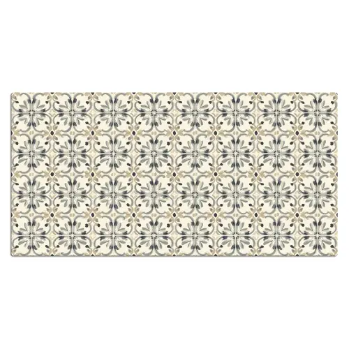 Floraal - Patroon - Kleurrijk Muismat XXL klein 681 -3d_leeg