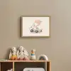 Puppy - Raceauto - Oranje Light Box met batterij (Wandlamp kind) middel -sfeer2_kind