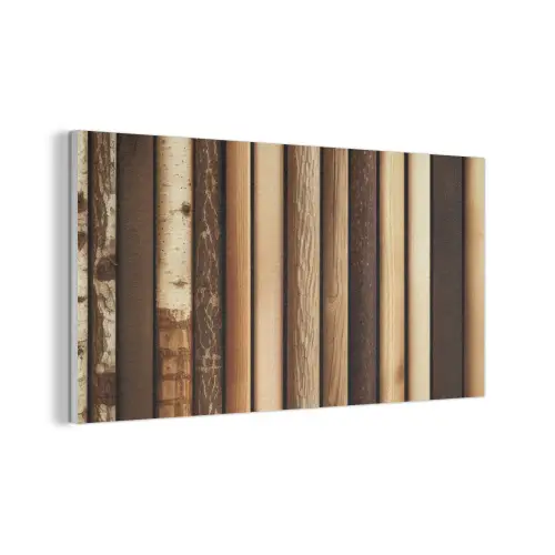 Hout - Planken - Natuurlijk PET vilt middel -3d
