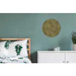 Textuur - Abstract - Groen Wandcirkel aluminium klein 190 -slaapkamer
