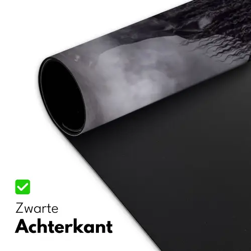 Paard - Magisch - Zwart Muismat XXL klein -sfeer2