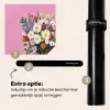Bloemen - Quote - Kaartje - Kleurrijk Inductie beschermer vinyl 3mm middel -zzzzzzz-induclip_NL