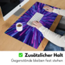 Dynamisch - Ruimte - Kleurrijk Muismat XXL klein -ysfeer3_duits