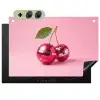 Disco - Kersen - Roze Inductie beschemer met haakjes klein -3d