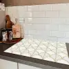 Mozaïek - Bogen - Goud Inductie beschermer vinyl 3mm klein 276 -sfeer3