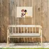 Vrouw - Minimalistisch - Bloem Tuinposter op houten frame 2 cm dik klein -sfeer4
