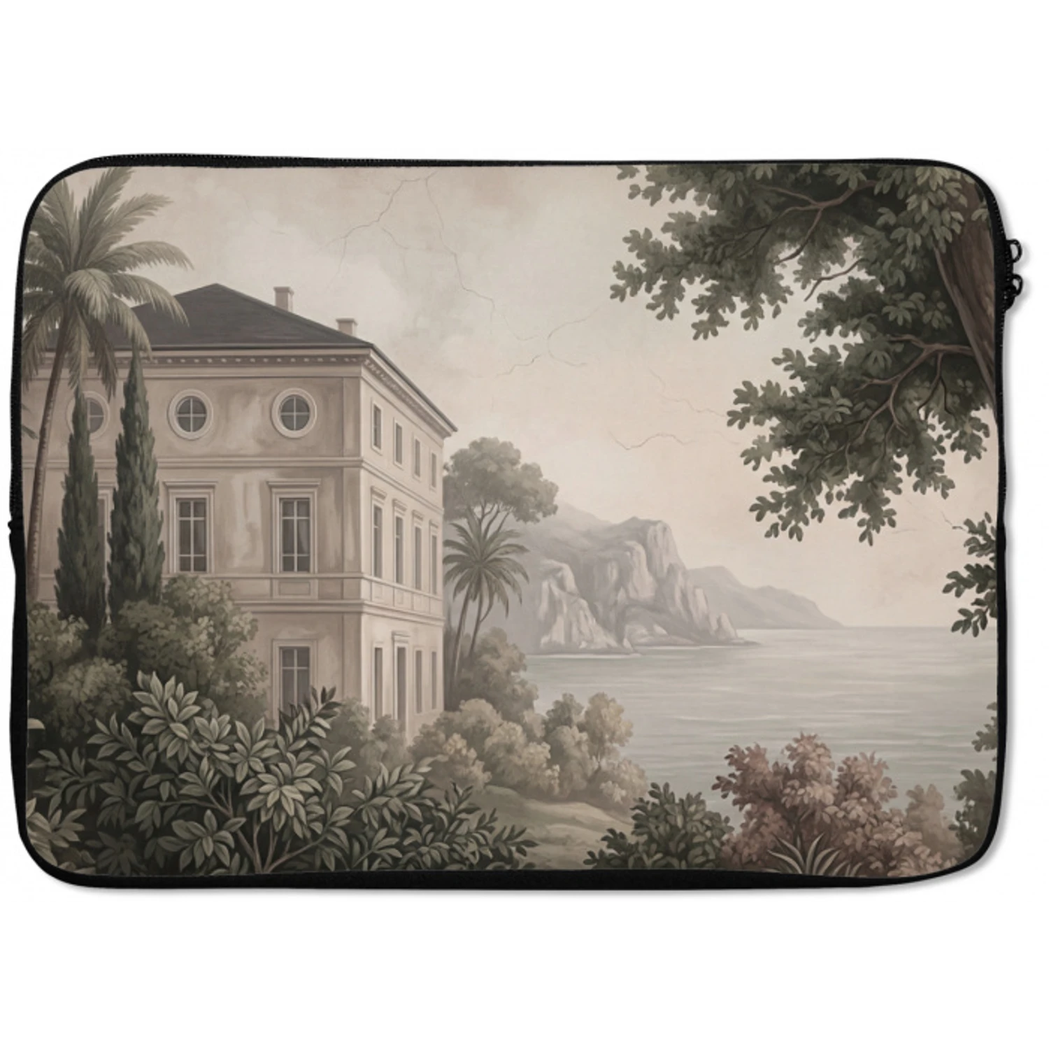 Zee - Villa - Beige laptophoes neopreen klein -zkaufland3dotto