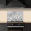 Paardenbloem - Waterdruppels - Stilleven - Modern keuken achterwand spatscherm klein -sfeer1