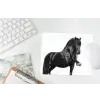 Fries - Hengst - Modern muismat rubber klein -witbureau