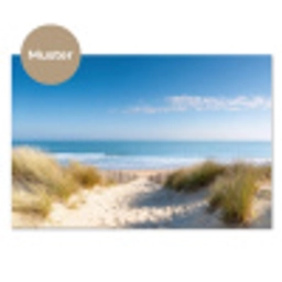 Strand - Zee - Duin - Zand - Zomer keuken achterwand sample klein -3d_DE
