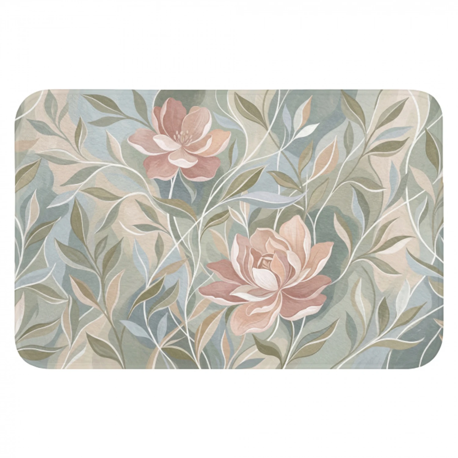 Elegant - Romantiek - Roze Badmat klein -3d