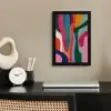 Vormen - Bochten - Kleurrijk - Abstract fotolijst zwart zonder passe partout klein -sfeer1