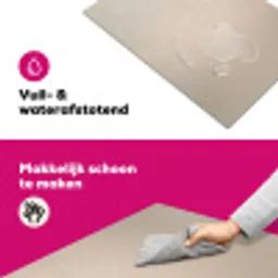 Japandi - Beige - Modern Inductie beschermer vinyl 3mm klein -wsfeer6_website
