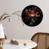 Boeket - Veldbloemen - Vaas Wandcirkel kunststof plaat 5mm dik klein -sfeer4