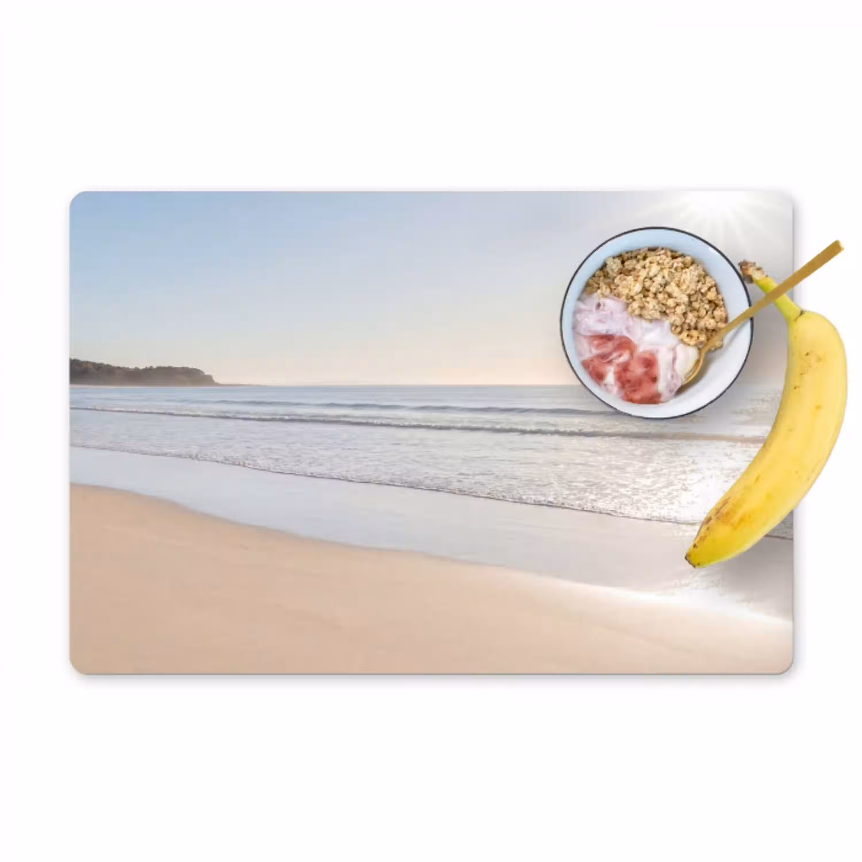 Zee - Zon - Zand Placemat vinyl groot -zzzproduct_Kitchenyeah-website