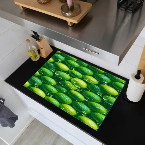 Limoenen - Druppels - Groen Inductie beschemer met haakjes klein 777 -sfeer1
