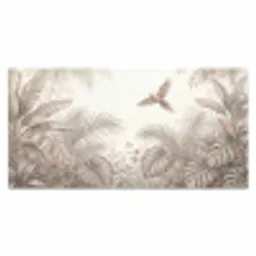 Papagaai - Jungle - Tropisch Muismat XXL klein -3d_leeg