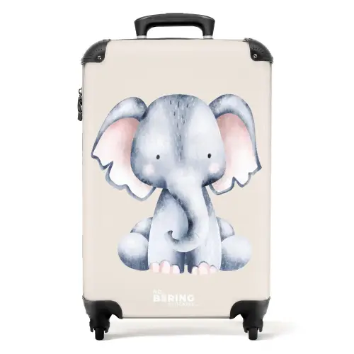 Oane Olifant NBS - Handbagage koffer - Unisex middel -productfoto_recht