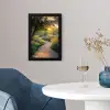 Pad - Bloemen - Park fotolijst zwart zonder passe partout klein -sfeer4