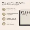 Pizza - Kaas - Pepperoni Inductie beschermer vinyl 3mm middel -zzzzzzusp-haakje_DE