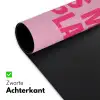 Tekst - Modern - Roze Muismat XXL klein -sfeer2