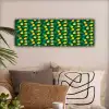 Donkergroen - Ananas - Bladeren canvas 2cm klein 828 -sfeer1