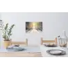 Winter - Abstract - Sneeuw - Natuur - Zon Muursticker klein -eettafel