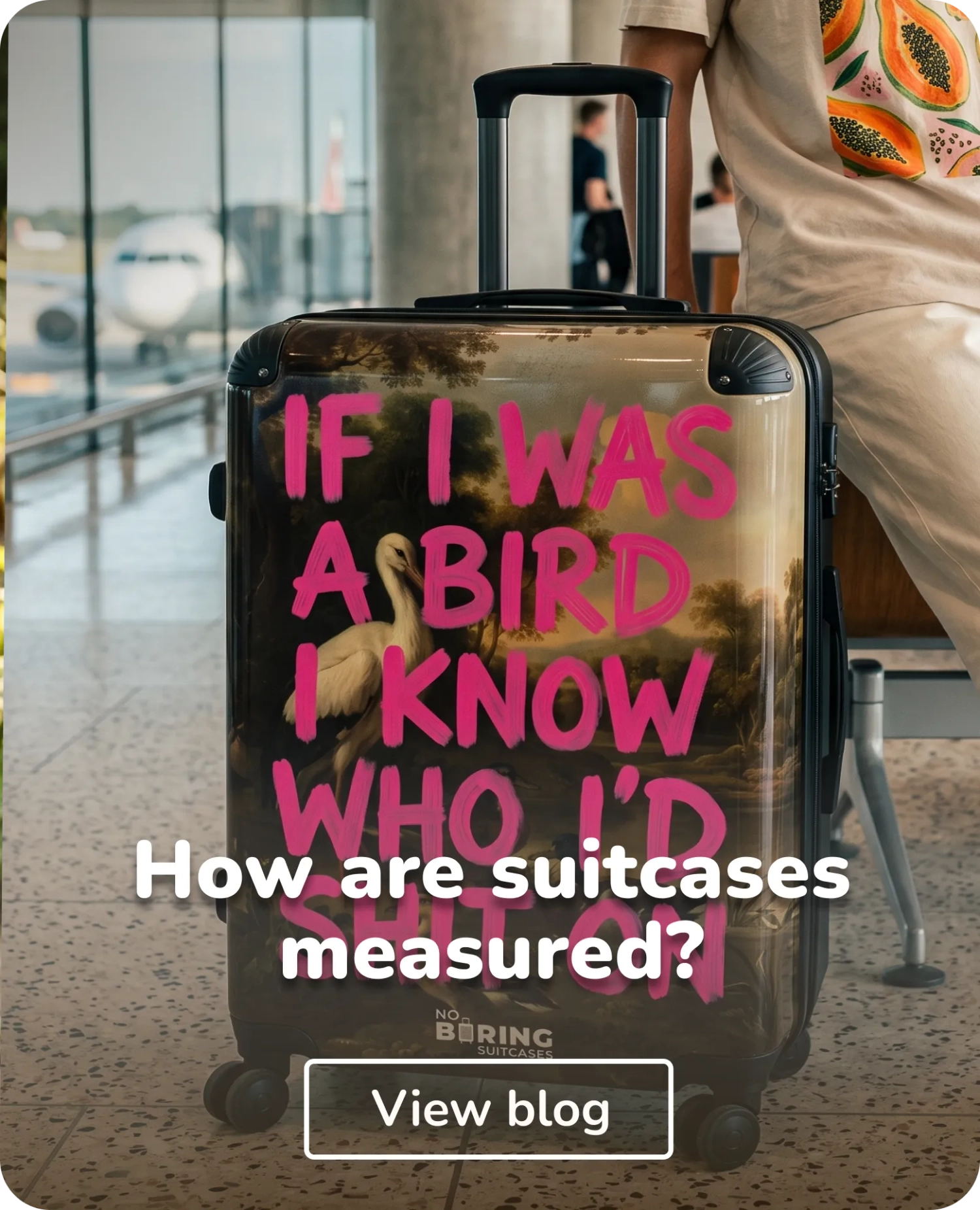 suitcase on airport