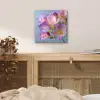 Bloemen - Paars - Overloop - Meeldraden aluminium wit klein -sfeer3