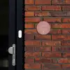 Effen oudroze - Sierlijk Naambord Rond klein -sfeer1-rond-XS