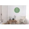Grill - Groen - Zomer - Quote Wandcirkel aluminium klein -woonkamer
