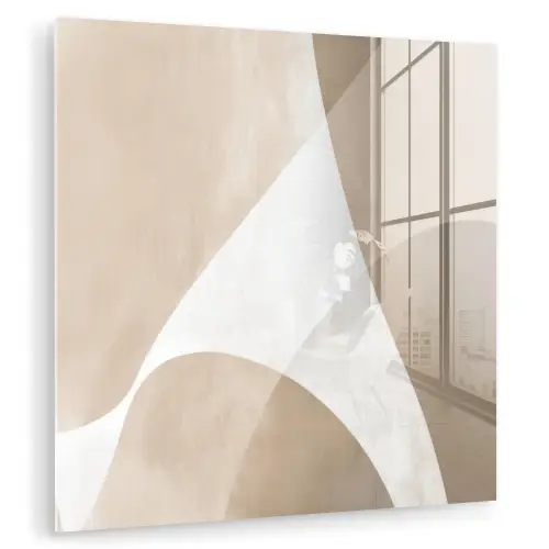 Vloeiende vlakken - Harmonieus - Golvend plexiglas 5mm klein -zzzproduct_nieuw