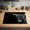 Schotse hooglander - Goud - Vacht - Dieren - Koe Inductie beschermer vinyl 3mm klein -sfeer5