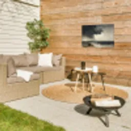 Kust - Golven - Rots - Storm Tuinposter op houten frame 2 cm dik klein -sfeer2