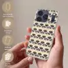 Waaier - Patroon - Zwart - Beige Telefoonhoesje iPhone 17 Pro klein 878 -sfeer3_NL
