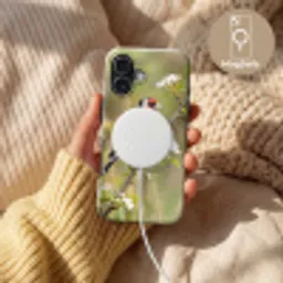 Putter - Bloesem - Lente - Natuur - Kleurrijk Toughcase MagSafe Apple iPhone 17 klein -USP_MagsafeV