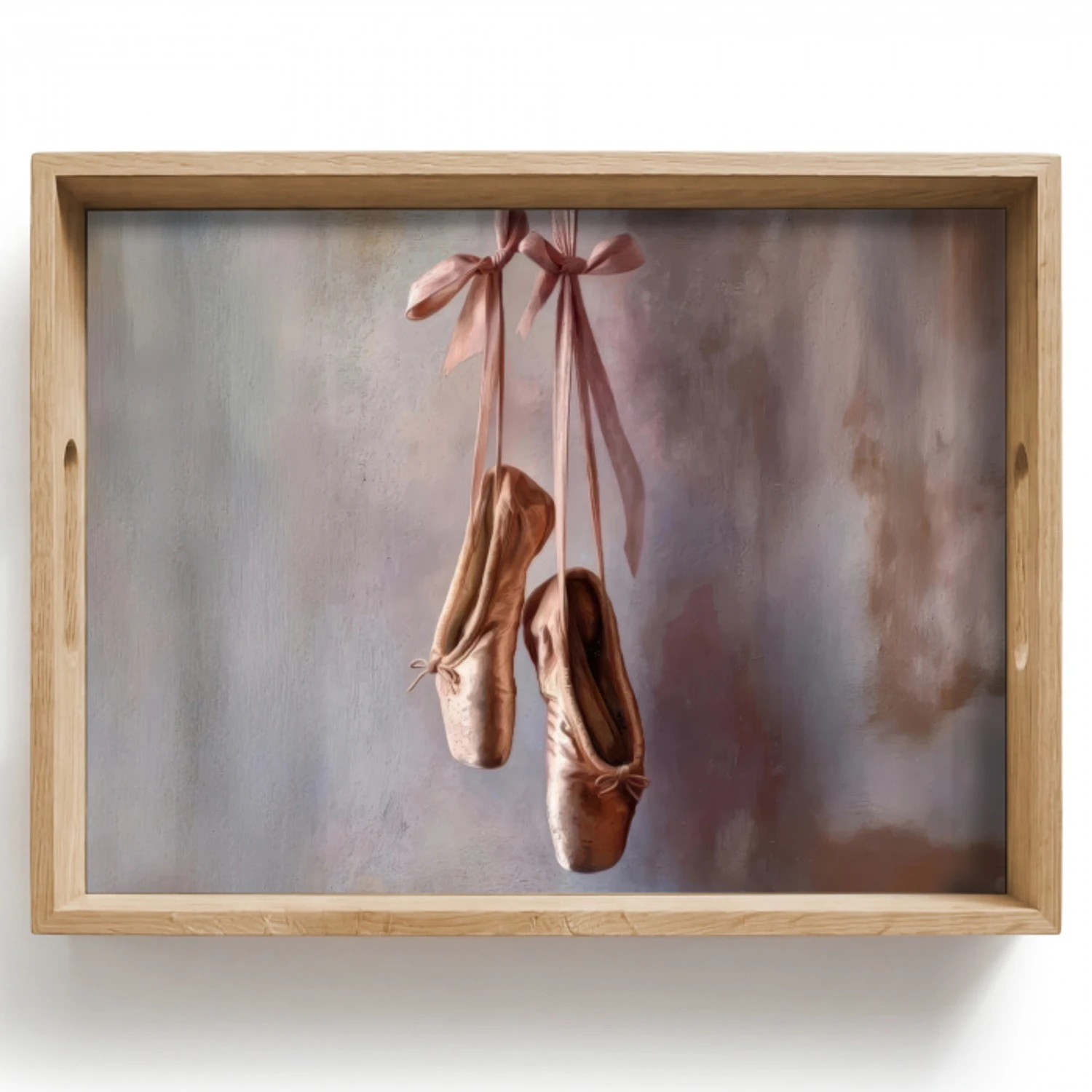 Balletschoenen - Satijn - Aardetinten Dienblad Rechthoek middel -z3d_shopping