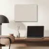Patroon - Beige - Lijnen - Bruin PET vilt klein 837 -sfeer5
