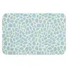 Giraf - Modern - Blauw WCmat klein 1009 -3d