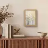Bomen - Aquarel - Kunst - Natuur Light Box met kabel (Tafellamp) klein -sfeer2