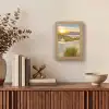 Zonsondergang - Duinen - Strand - Landschap Light Box met kabel (Tafellamp) klein -sfeer2