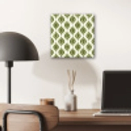 Patroon - Retro - Groen aluminium wit klein 46 -sfeer5