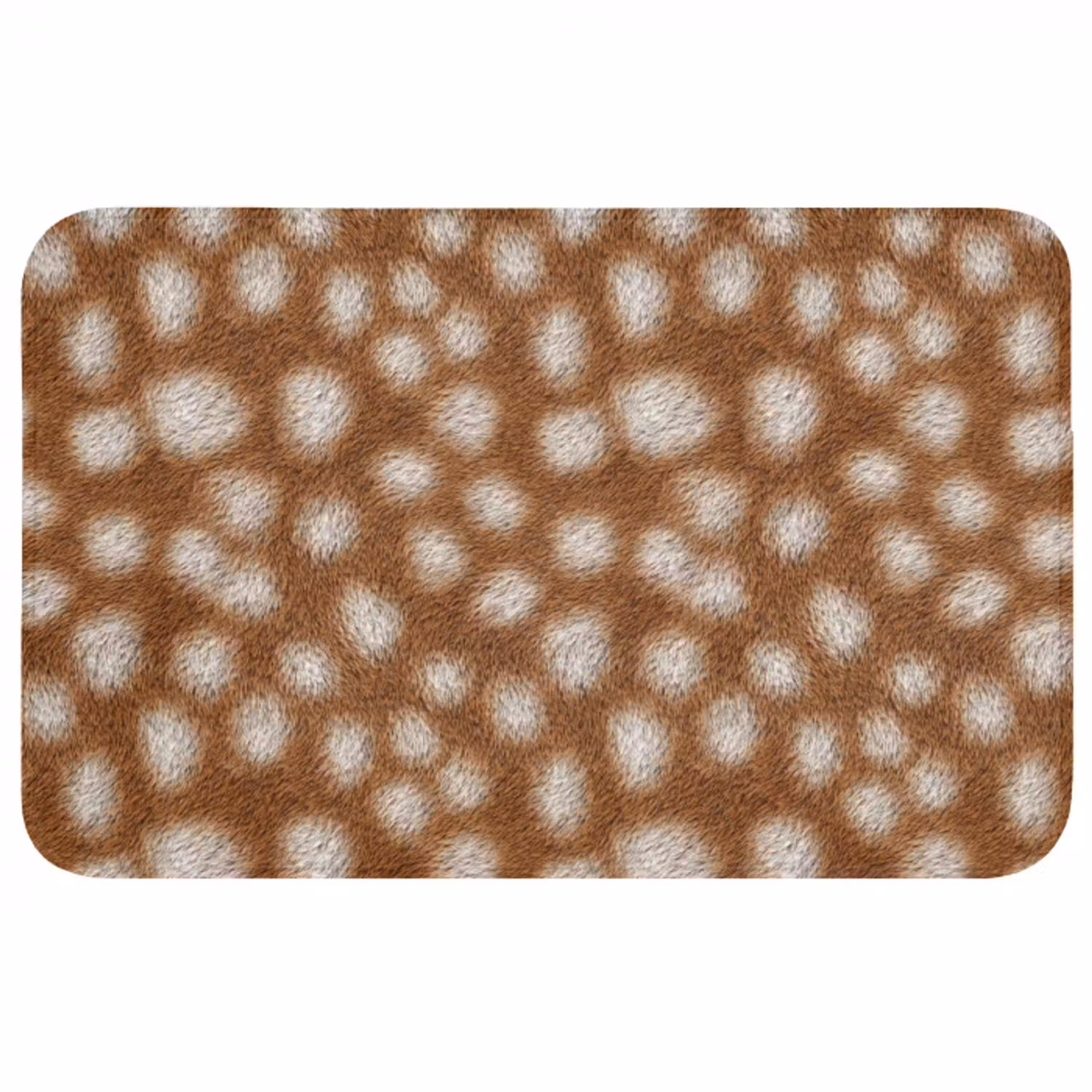 Hert - Vacht - Bruin Badmat middel 997 -3d