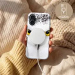 Sneeuwuil - Portret - Geel Toughcase MagSafe Apple iPhone 17 klein -USP_MagsafeV