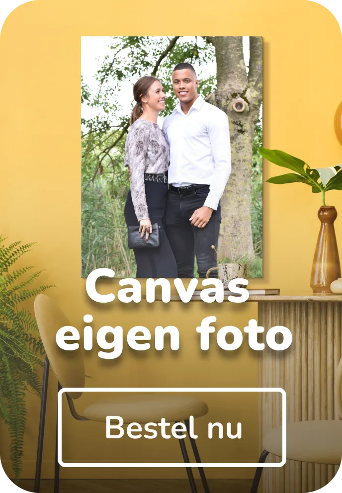 Canvas eigen foto