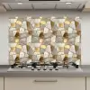 Mozaïek - Marmer - Goud keuken achterwand spatscherm klein 900 -3d_website