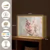 Bloem - Leeuwenbek - Roze - Stengel Light Box met batterij (Wandlamp) middel -USP_websiteoverzichtNL