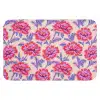 Bloemen - Patroon - Meerkleurig WCmat klein 1009 -3d